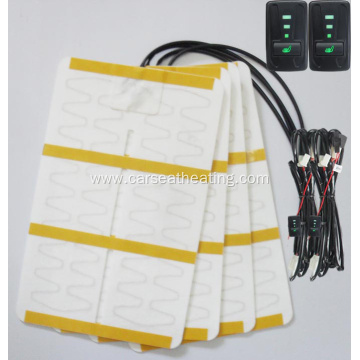 Car seat heated cover alloy wire